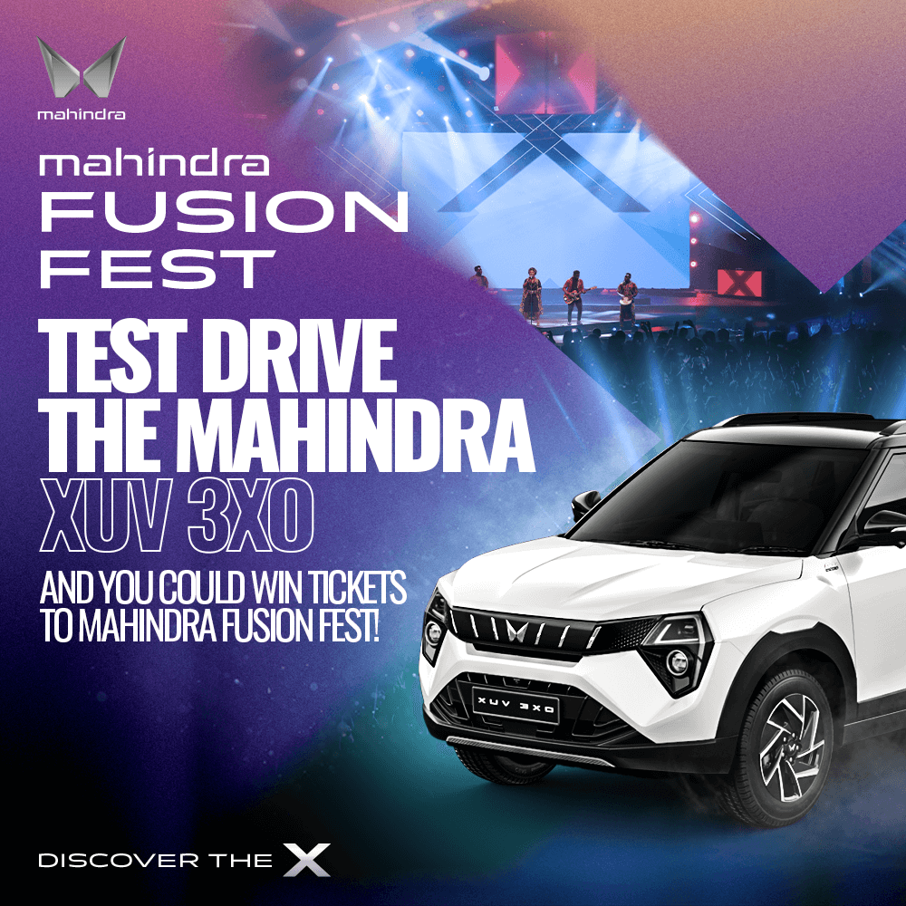 Book a Test Drive XUV 3XO