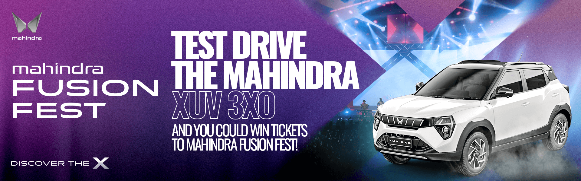 Book a Test Drive XUV 3XO