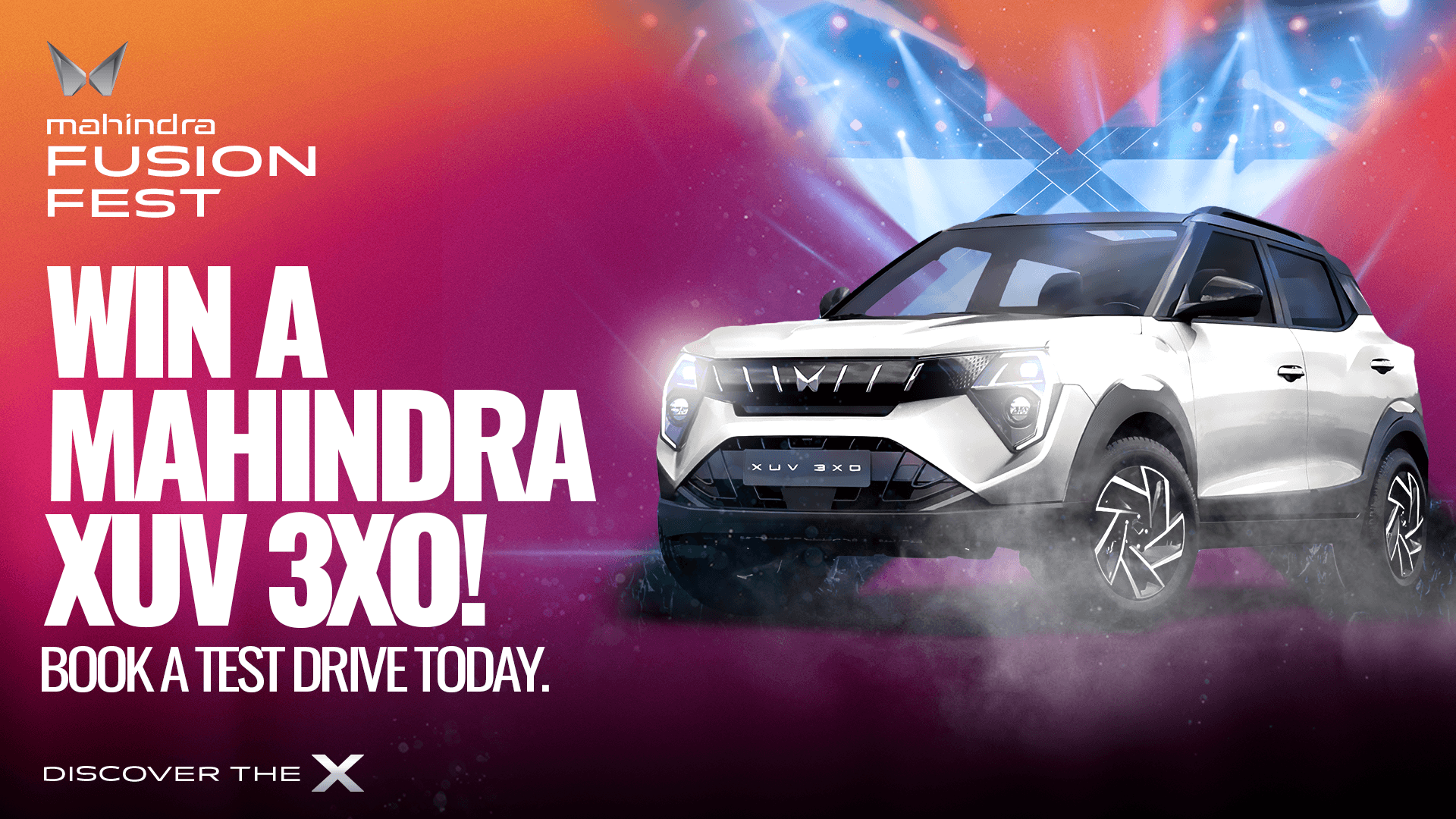 Book a Test Drive Banner